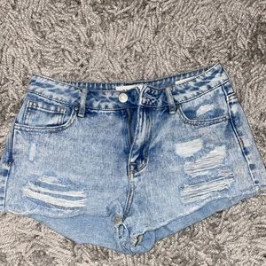 pacsun high waisted shorts